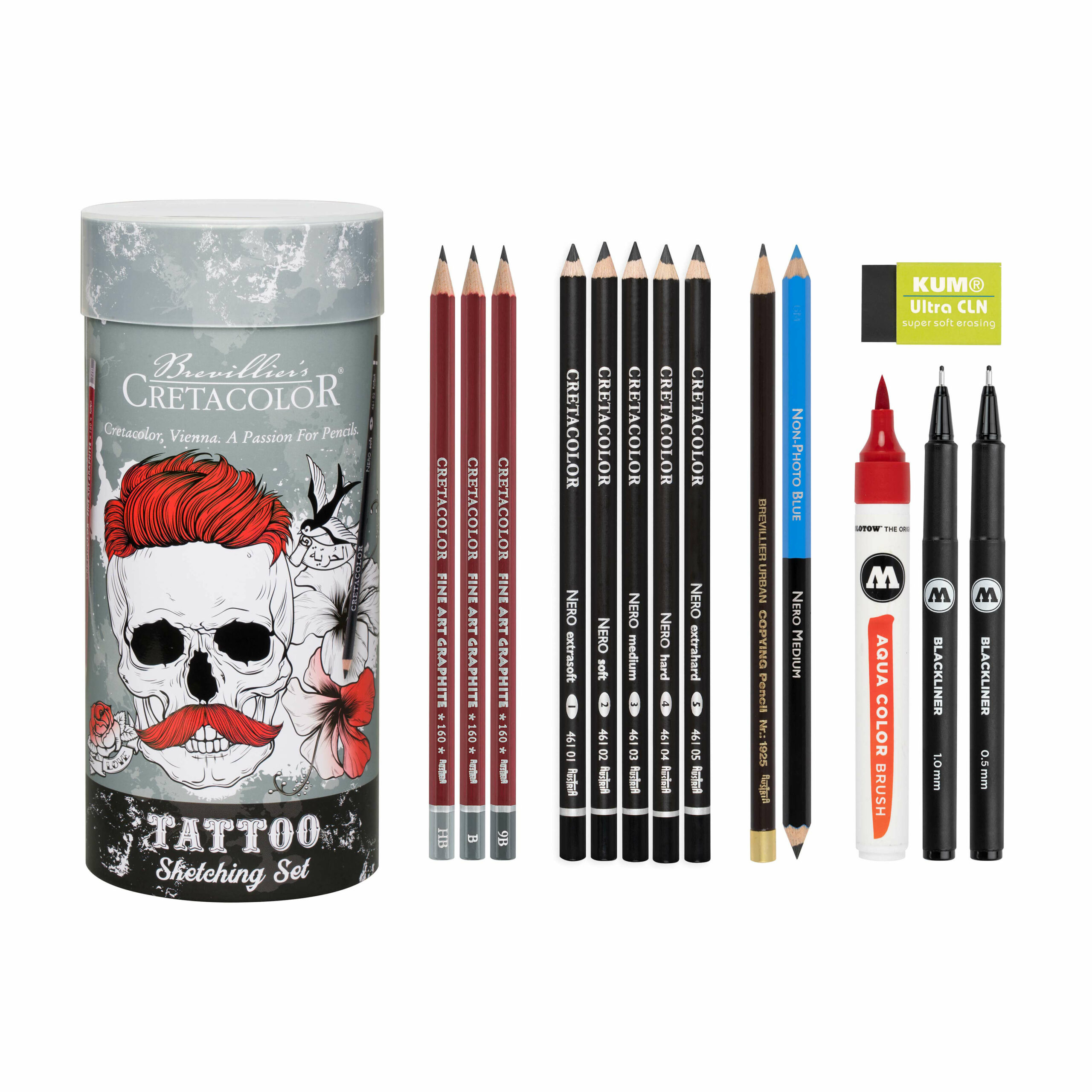 cretacolor-tattoo-sketching-set-monolith-skizzierset image 3