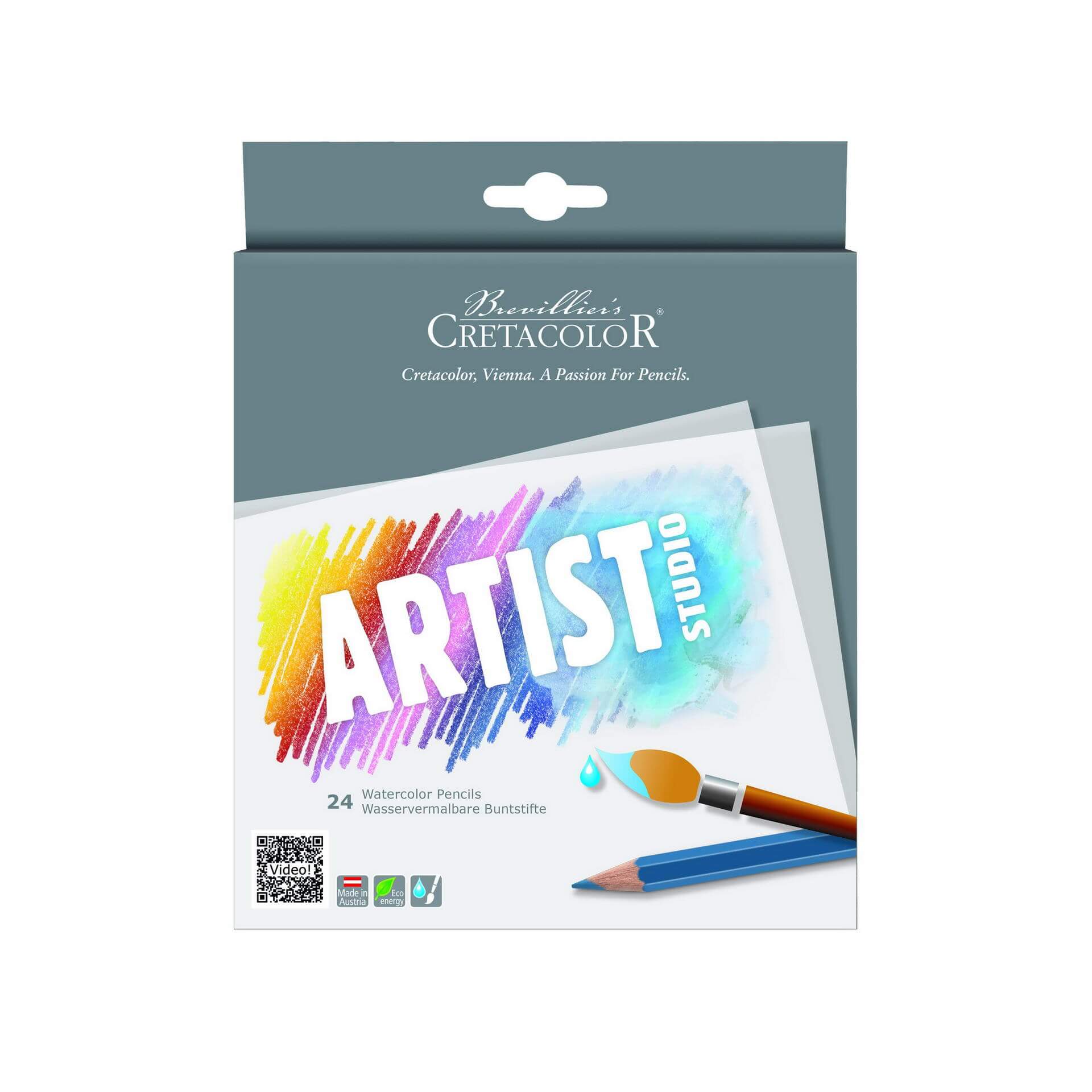 cretacolor-artist-studio-buntstifte-24er-wasservermalbares-set image 2