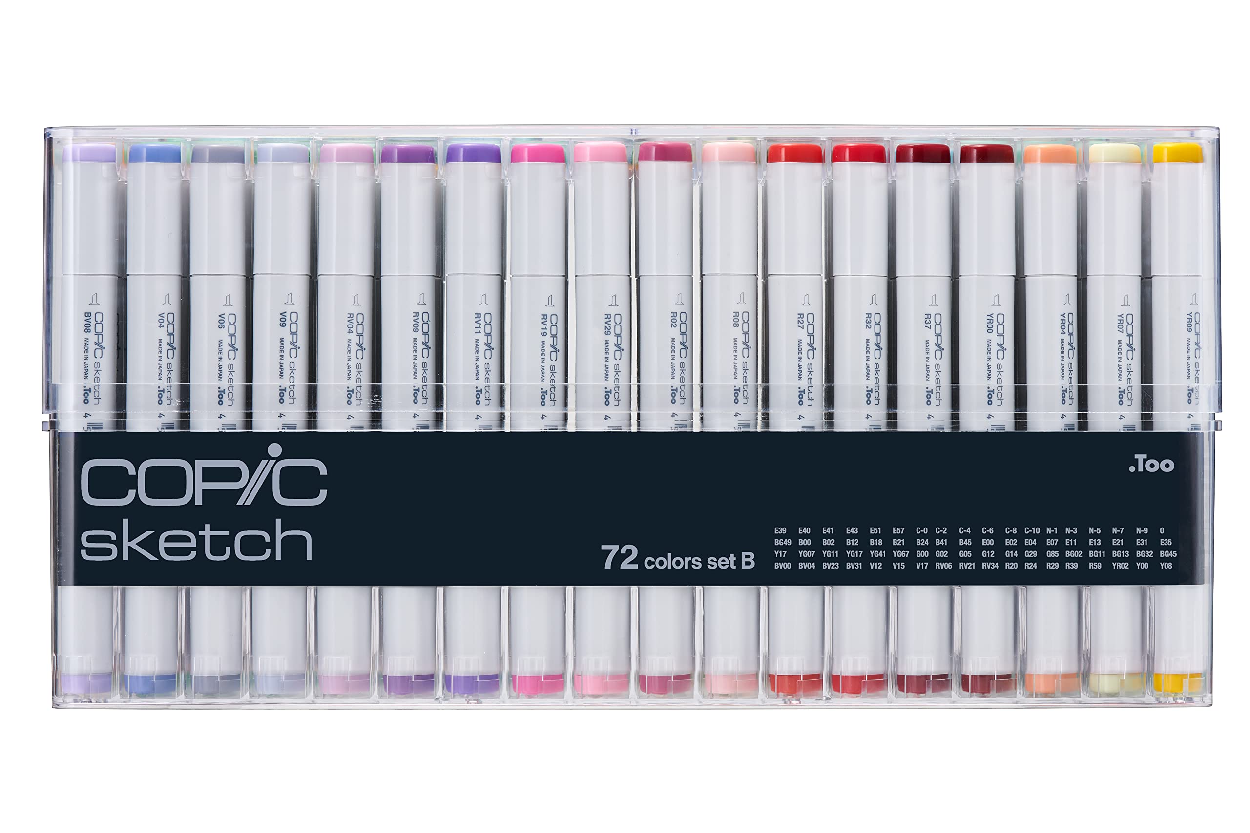 copic-sketch-set-72-colors-b-72-twin-marker-im-acryl-display image 2