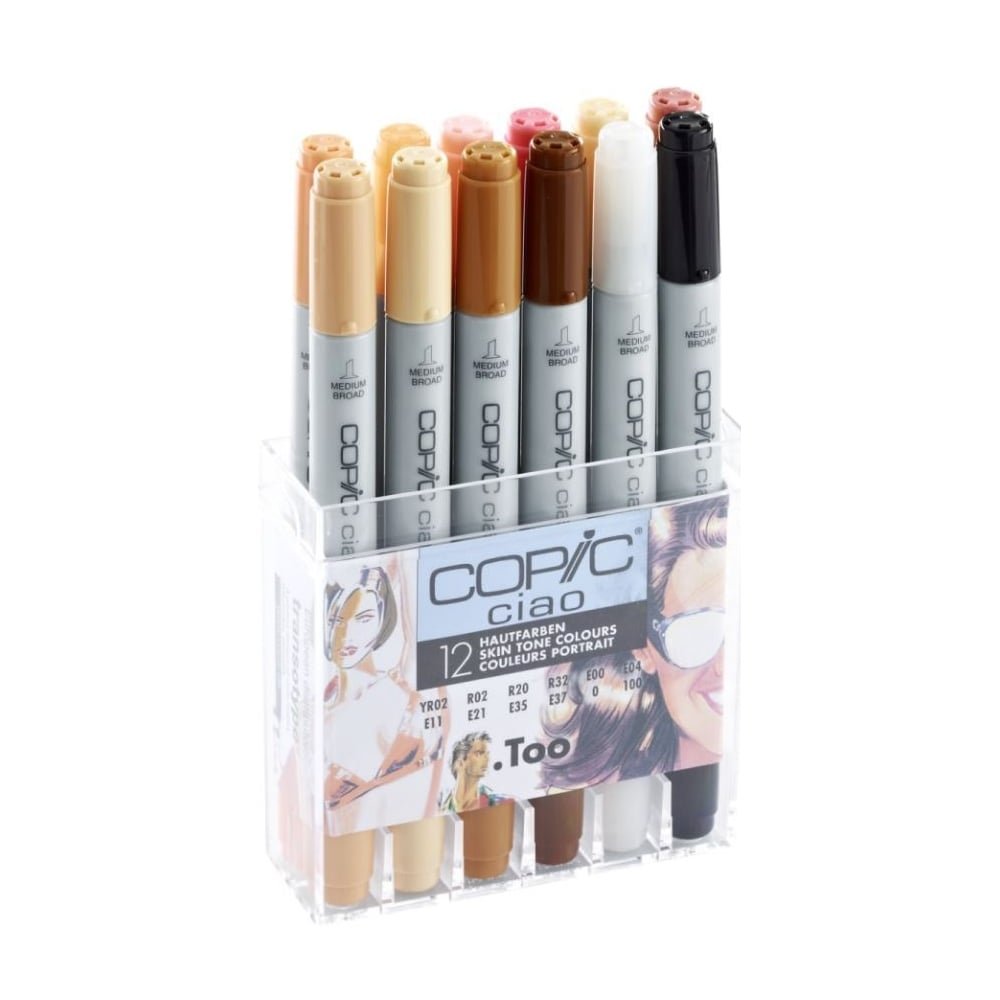 copic-ciao-marker-12er-manga-set-schuluniformen-twin-marker-im-acryl-display image 3