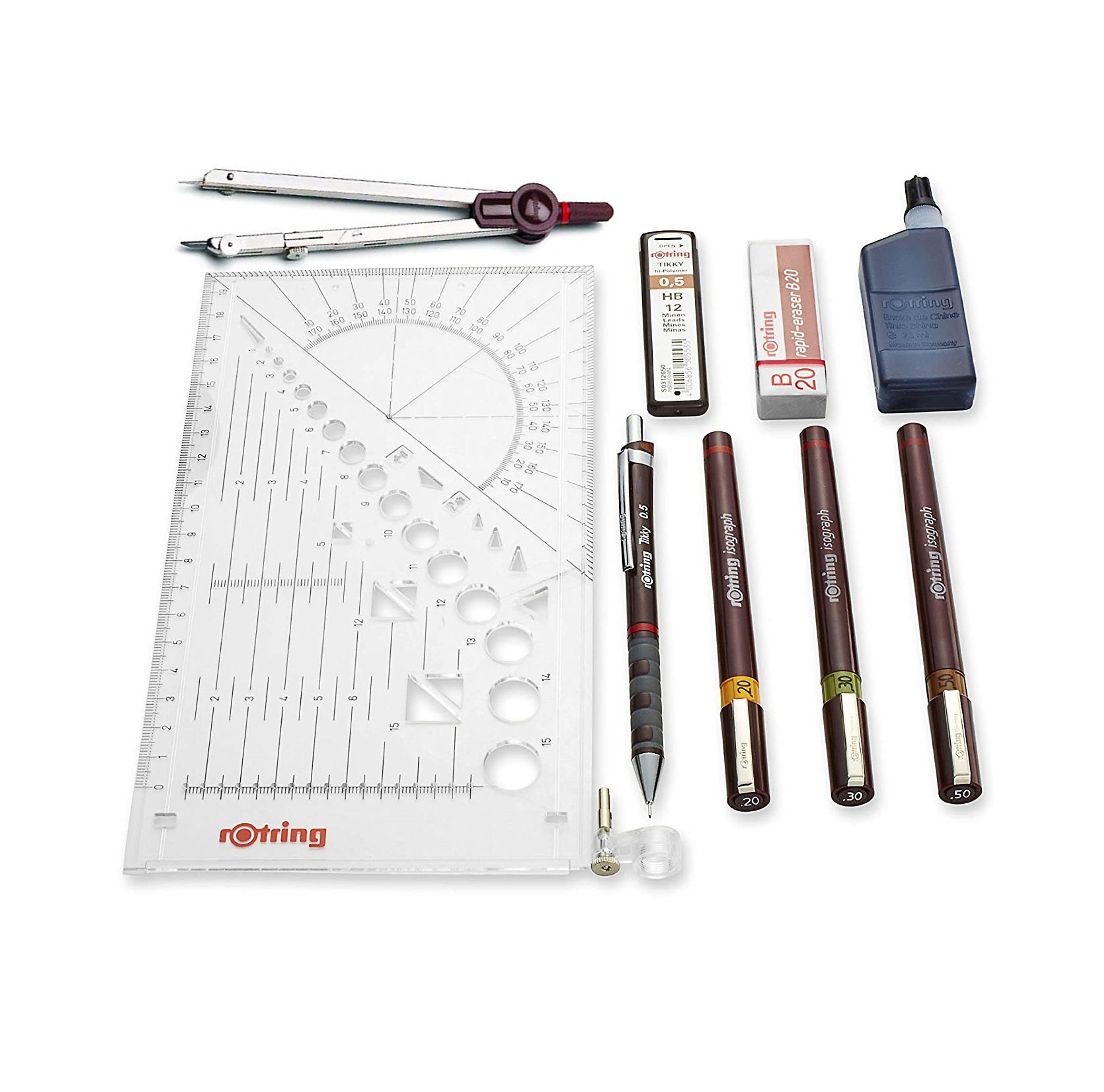 rotring-isograph-fineliner-master-set-3-tuschef-ller-0-2-mm-0-3-mm-0-5-mm-mit-zi image 4