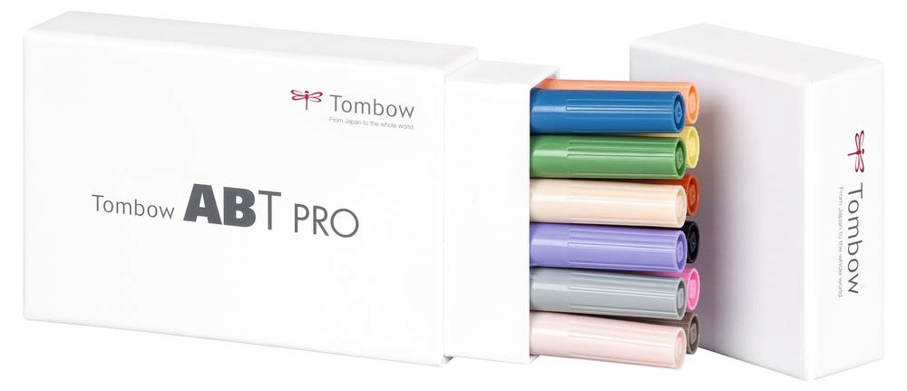 tombow-abt-pro-alkoholmarker-manga-set-12-farben-dual-spitze image 2