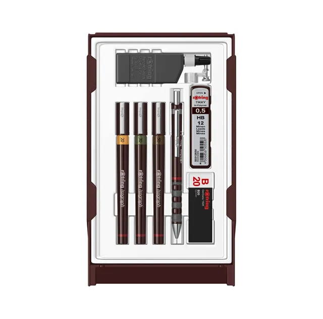 rotring-isograph-fineliner-college-set-3-tuschef-ller-0-20-mm-0-30-mm-0-50-mm-zu image 1