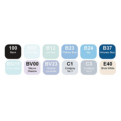 copic-classic-set-winter-farben-12-twin-marker-im-acryl-display image 4