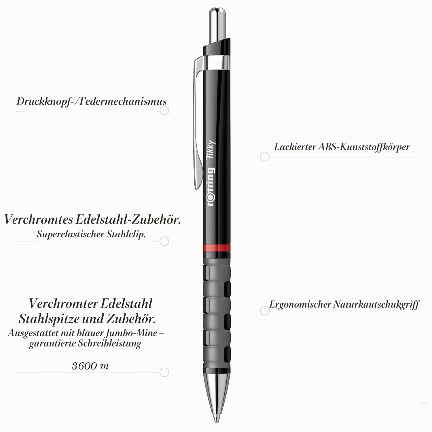rotring-tikky-kugelschreiber-blau-1-0-mm-12-st-ck-schwarzer-schaft image 3