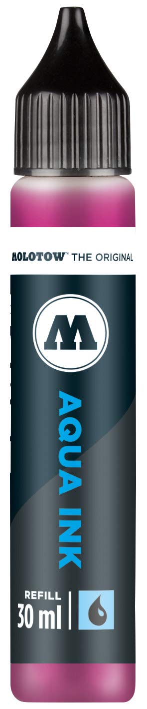 molotow-aqua-color-refill-008-pink-30-ml-nachf-lltinte-auf-wasserbasis-f-r-aqua- image 1
