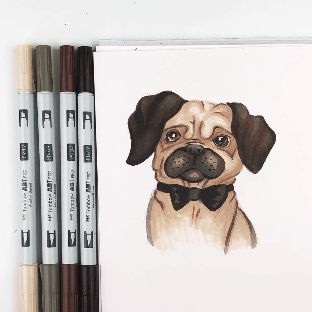 tombow-abt-pro-starter-set-4-alkoholmarker-bristol-block-a5 image 2