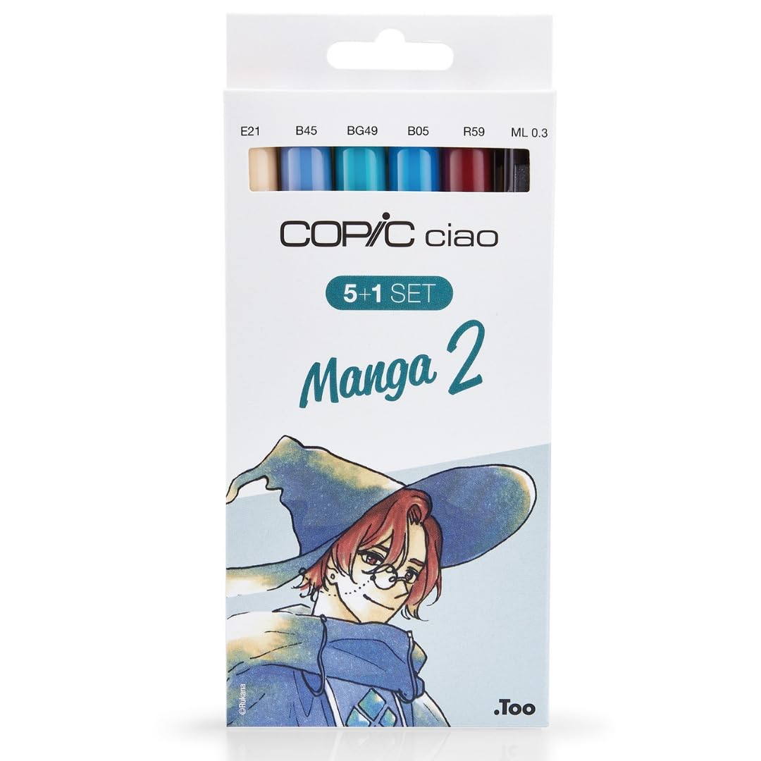 copic-ciao-marker-5-1-set-manga-2-5-allround-grafikmarker-mit-dual-spitze-medium image 1