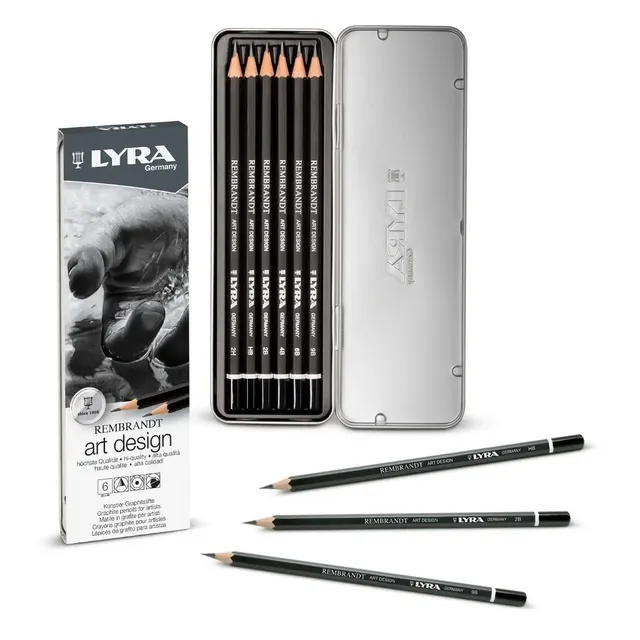 lyra-rembrandt-art-design-set-basic-bleistift-zeichenset image 1