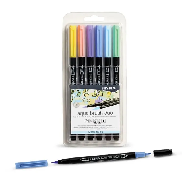 lyra-aqua-brush-duo-pastel-tones-doppelspitzen-pinselstift image 1