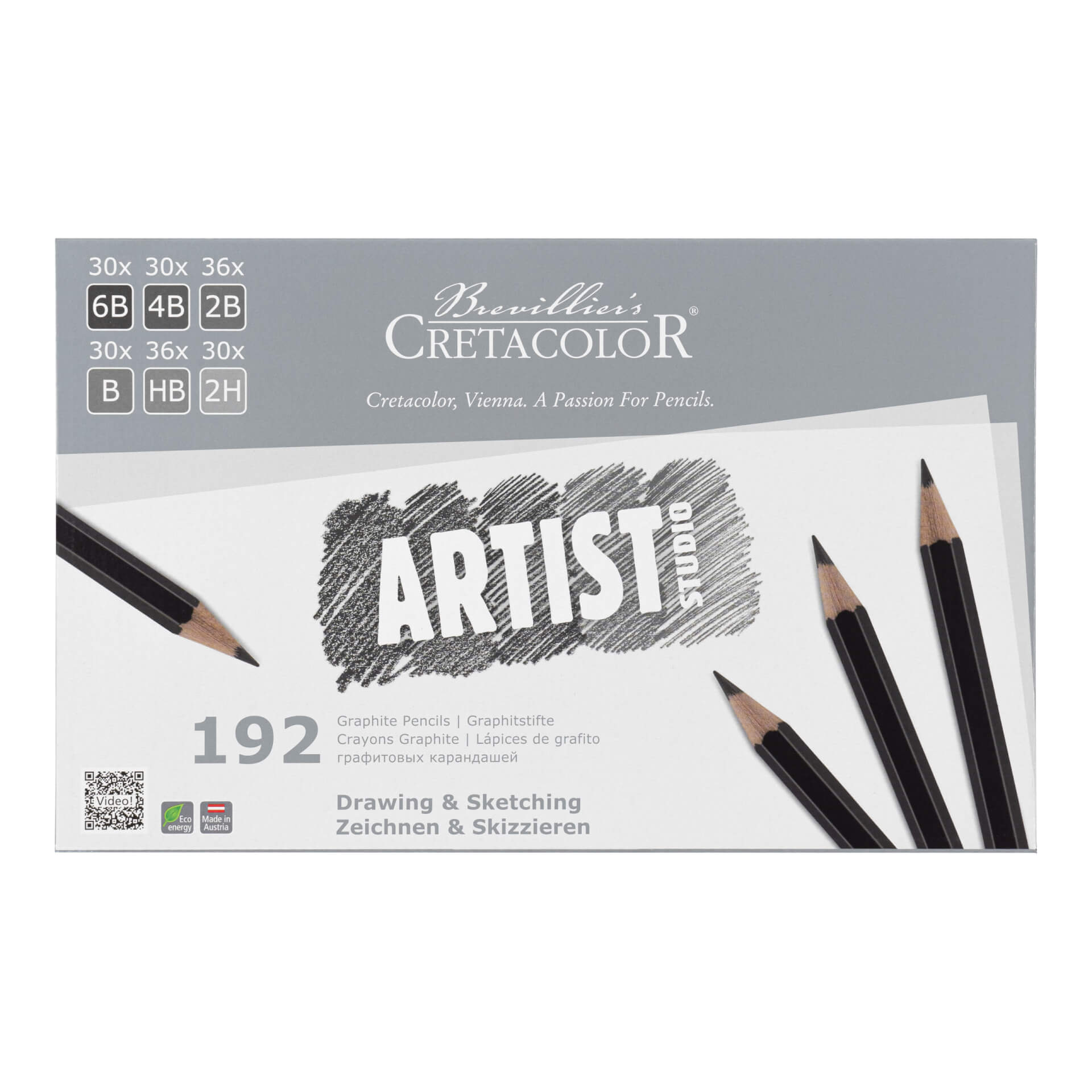 cretacolor-artist-studio-graphit-set-zeichenset image 1