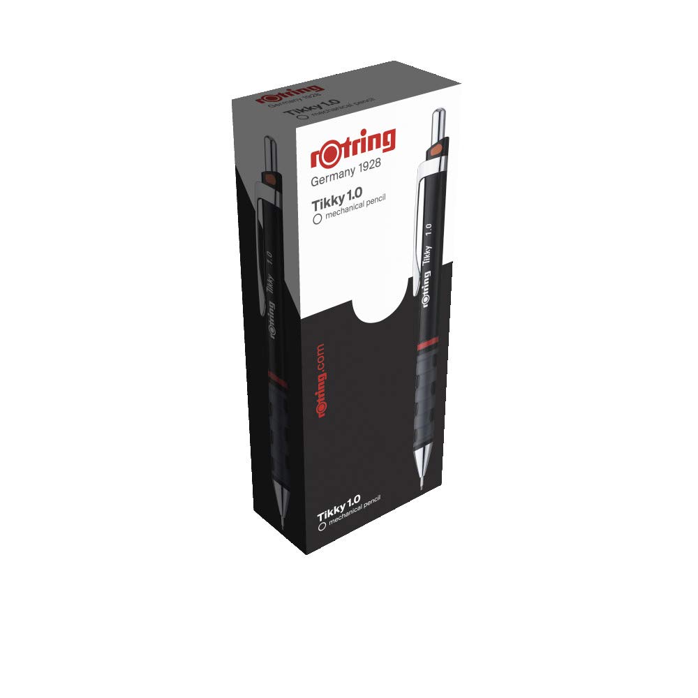 rotring-tikky-druckbleistift-1-0-mm-schwarz-12er-box image 1