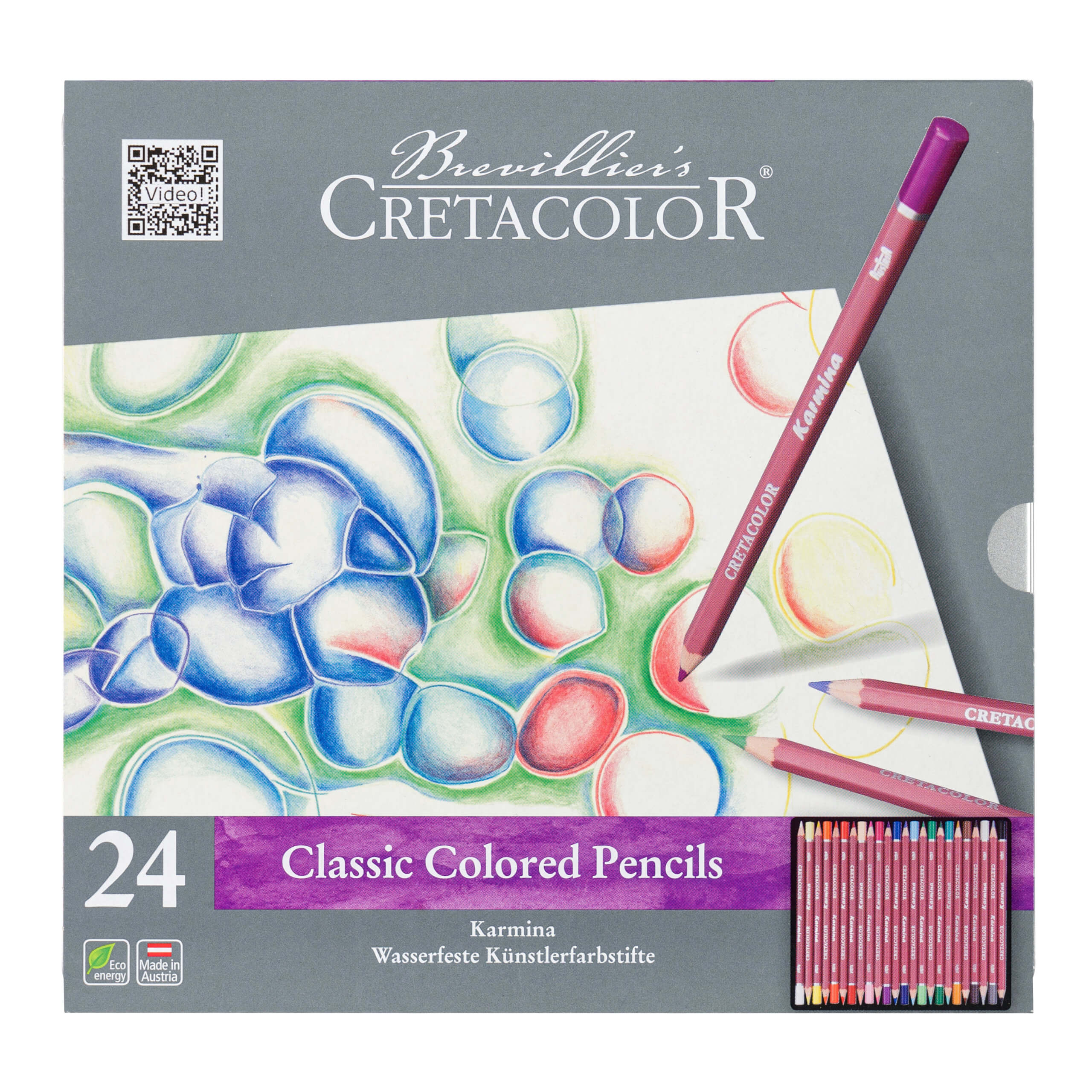 cretacolor-karmina-24er-wasserfeste-k-nstlerstifte image 1