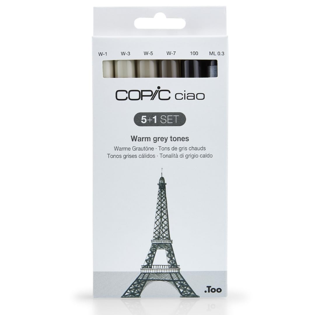 copic-ciao-5-1-set-warme-graut-ne-marker-multiliner-0-3-mm image 1