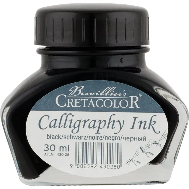 cretacolor-kalligraphie-tinte-schwarz image 1