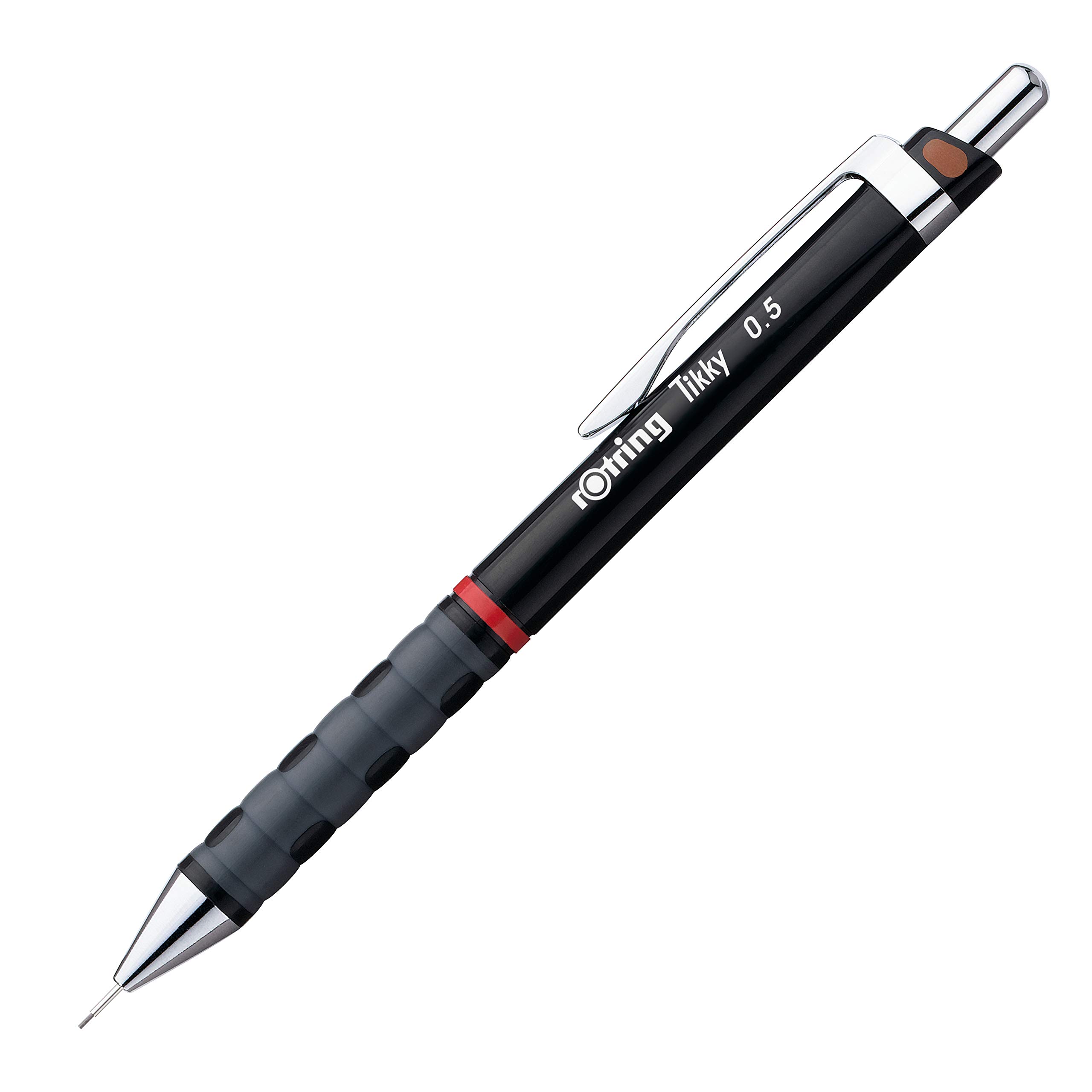 rotring-tikky-druckbleistift-0-5-mm-schwarz-12er-box-mit-radierer image 1