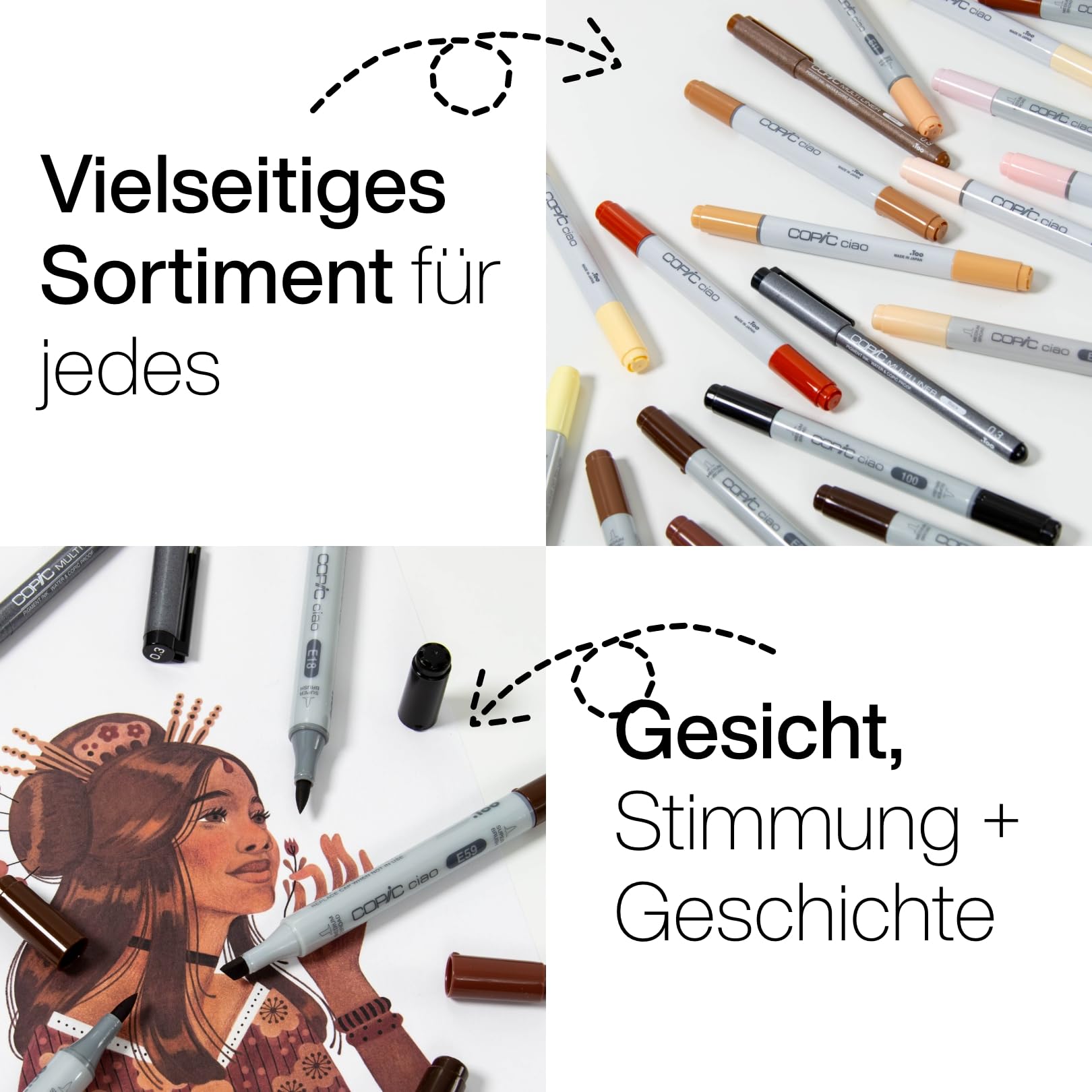 copic-ciao-portrait-set-earth-charm-5-braunt-ne-multiliner-0-3-schwarz image 5