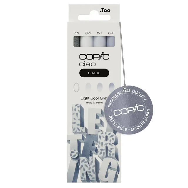 copic-ciao-shade-set-light-cool-gray-3-twin-marker-multiliner-0-3-mm image 1
