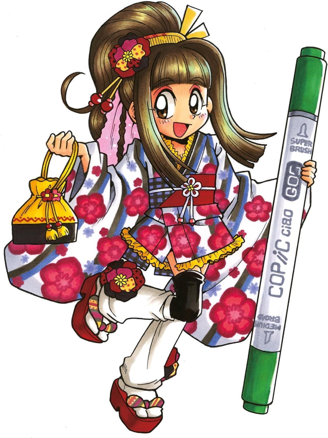 copic-ciao-marker-5-1-set-manga-7-5-layoutmarker-multiliner-0-3-mm image 4