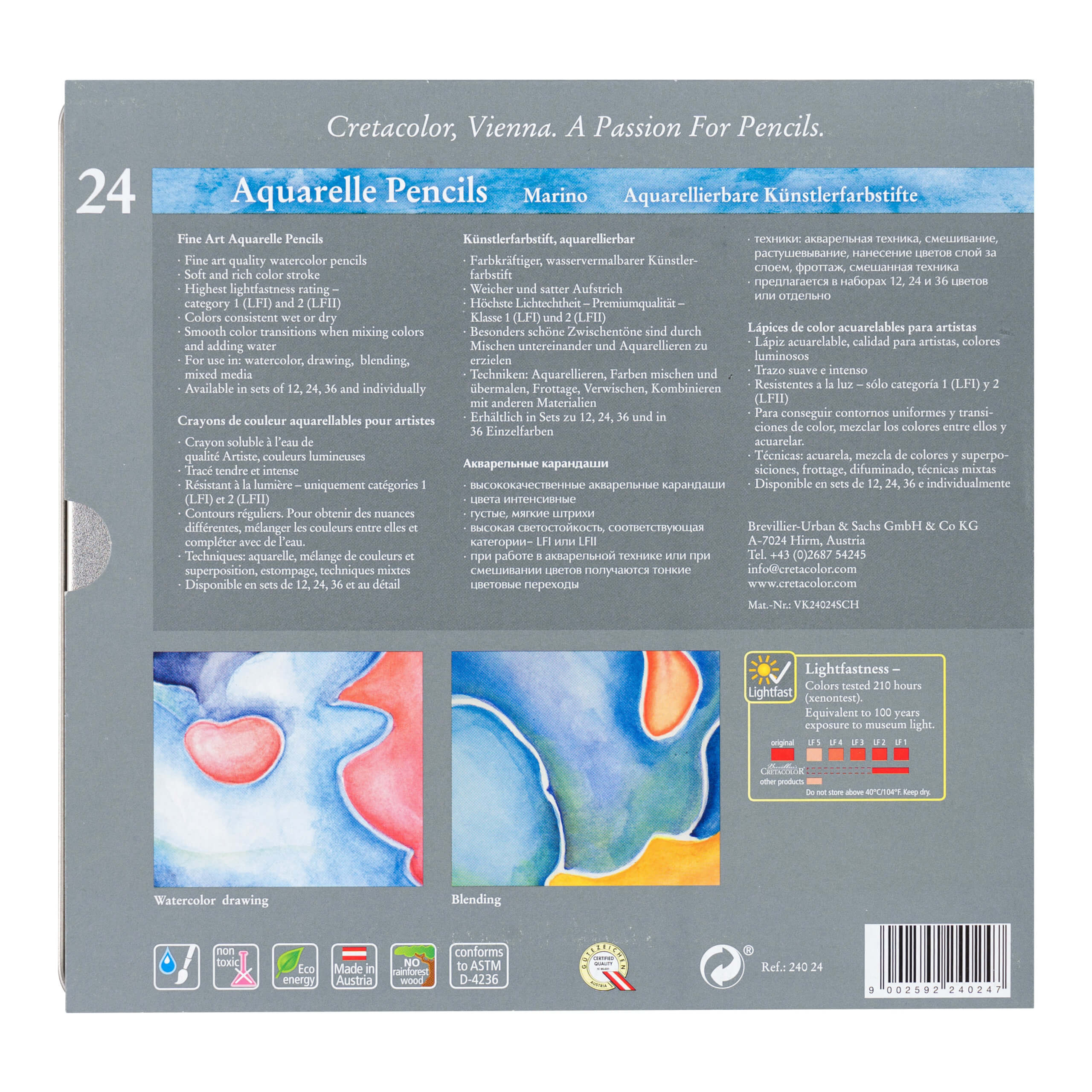 cretacolor-marino-24er-set-aquarellierbare-k-nstlerstifte image 2