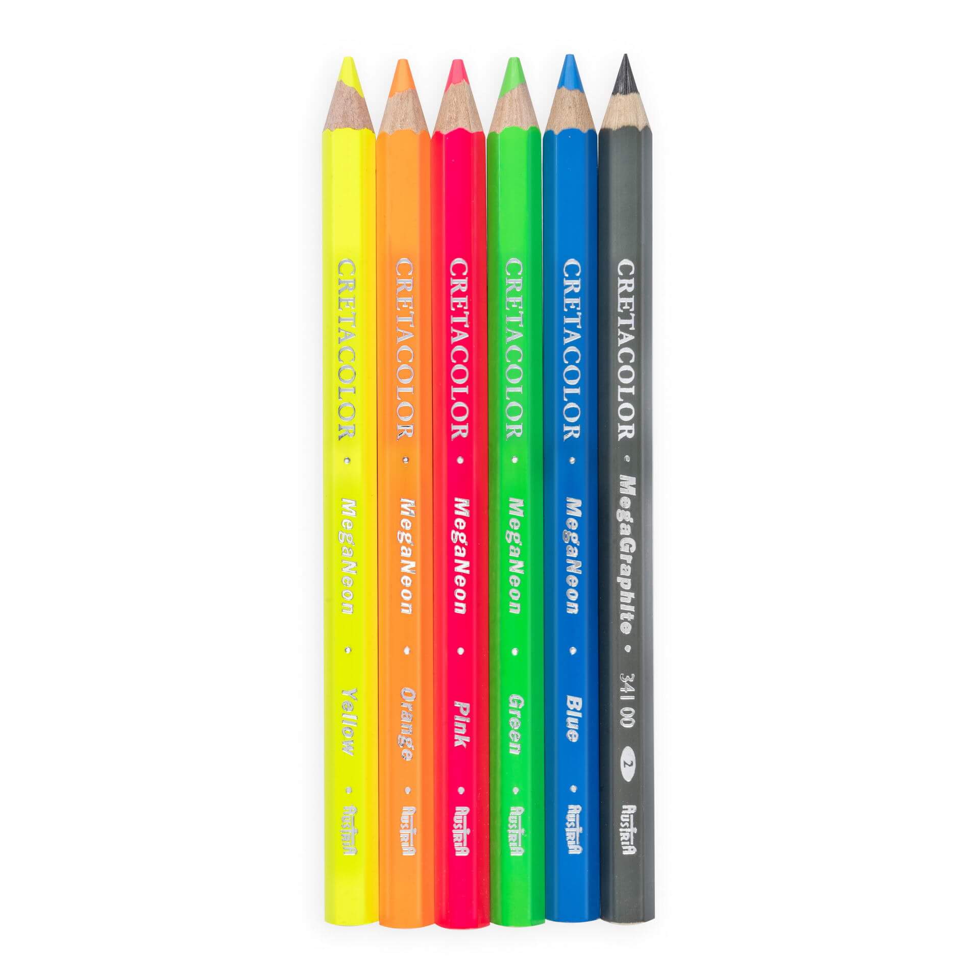 cretacolor-artist-studio-mega-stifte-neon-graphit image 2