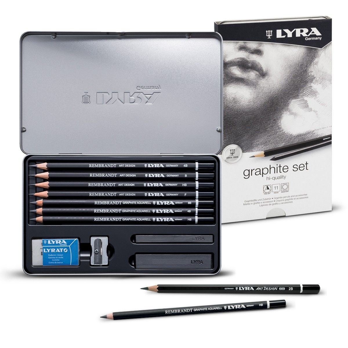 lyra-graphite-set-graphitstift-set-graduate image 1