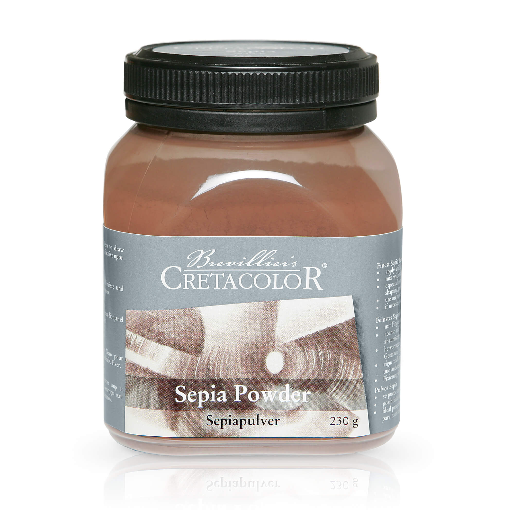 cretacolor-k-nstler-pulver-sepia-230g-zeichnungspulver image 1