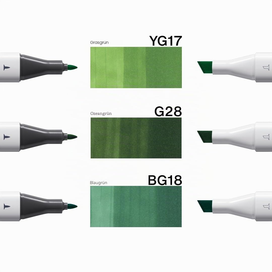 copic-classic-designer-collection-evergreen-tints-3-twin-marker-yg17-g28-bg18 image 3