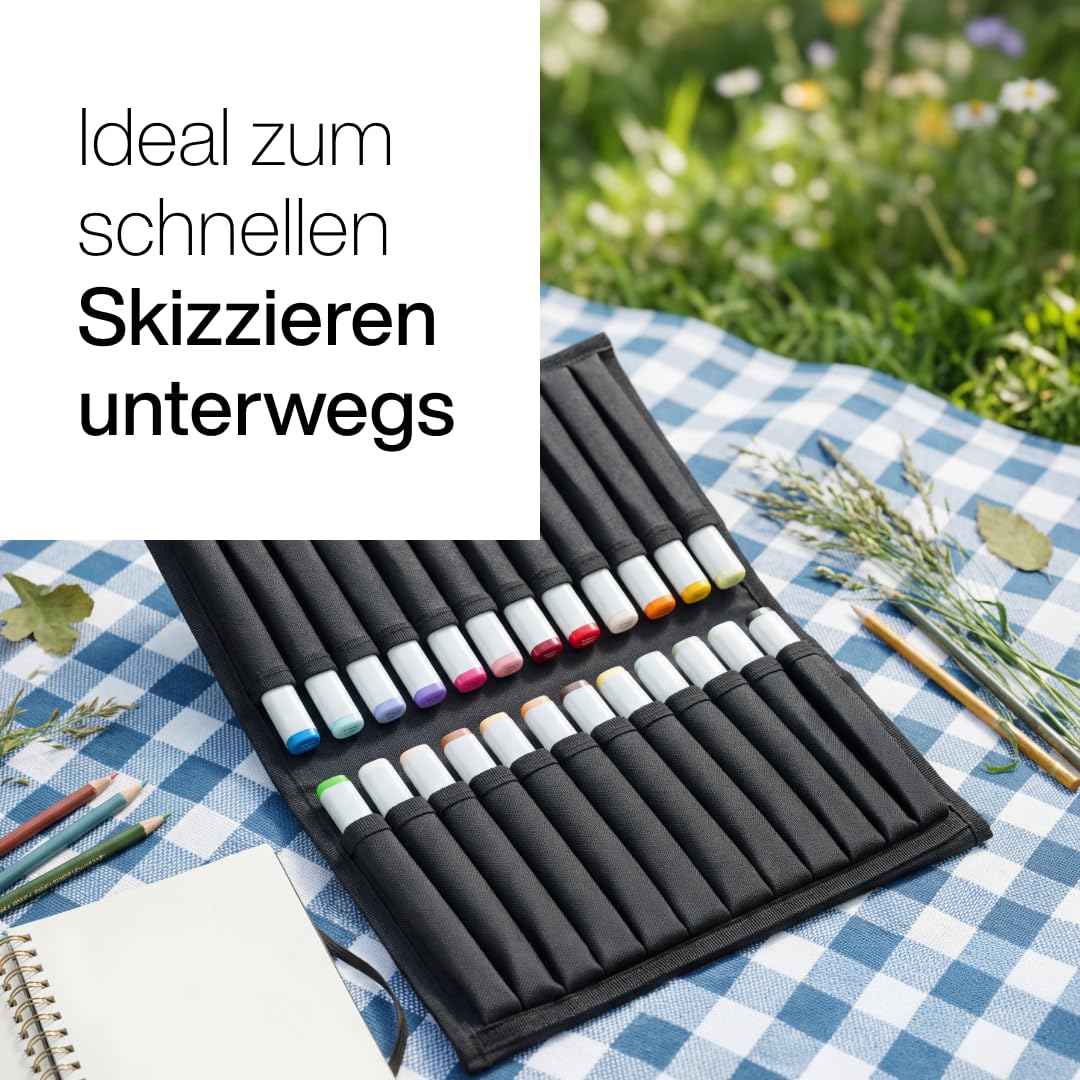 copic-sketch-starter-set-24er-wallet-twin-marker-brush-medium-broad image 5