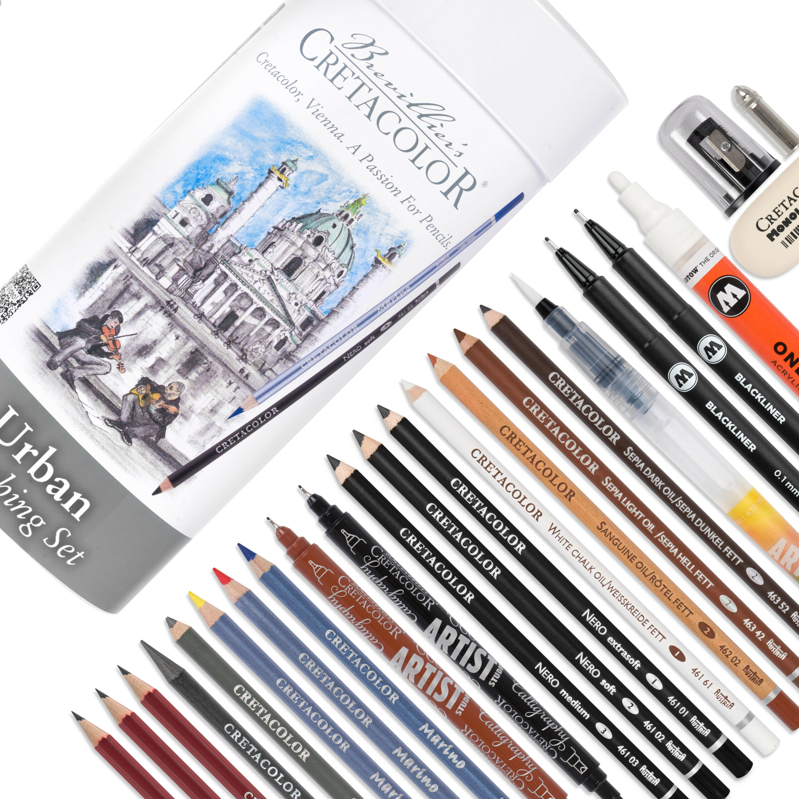 cretacolor-urban-sketching-set-skizzen-set-f-r-urban-sketching image 3