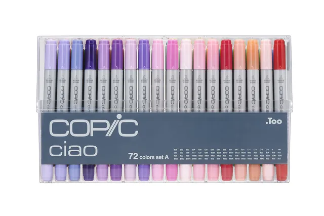 copic-ciao-marker-set-a-72-farben-twin-marker-mit-medium-broad-und-super-brush-i image 1