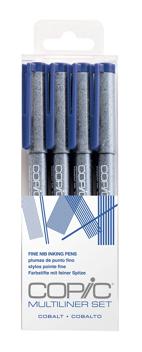 copic-multiliner-set-cobalt-4-fineliner-0-05-0-5-mm image 1