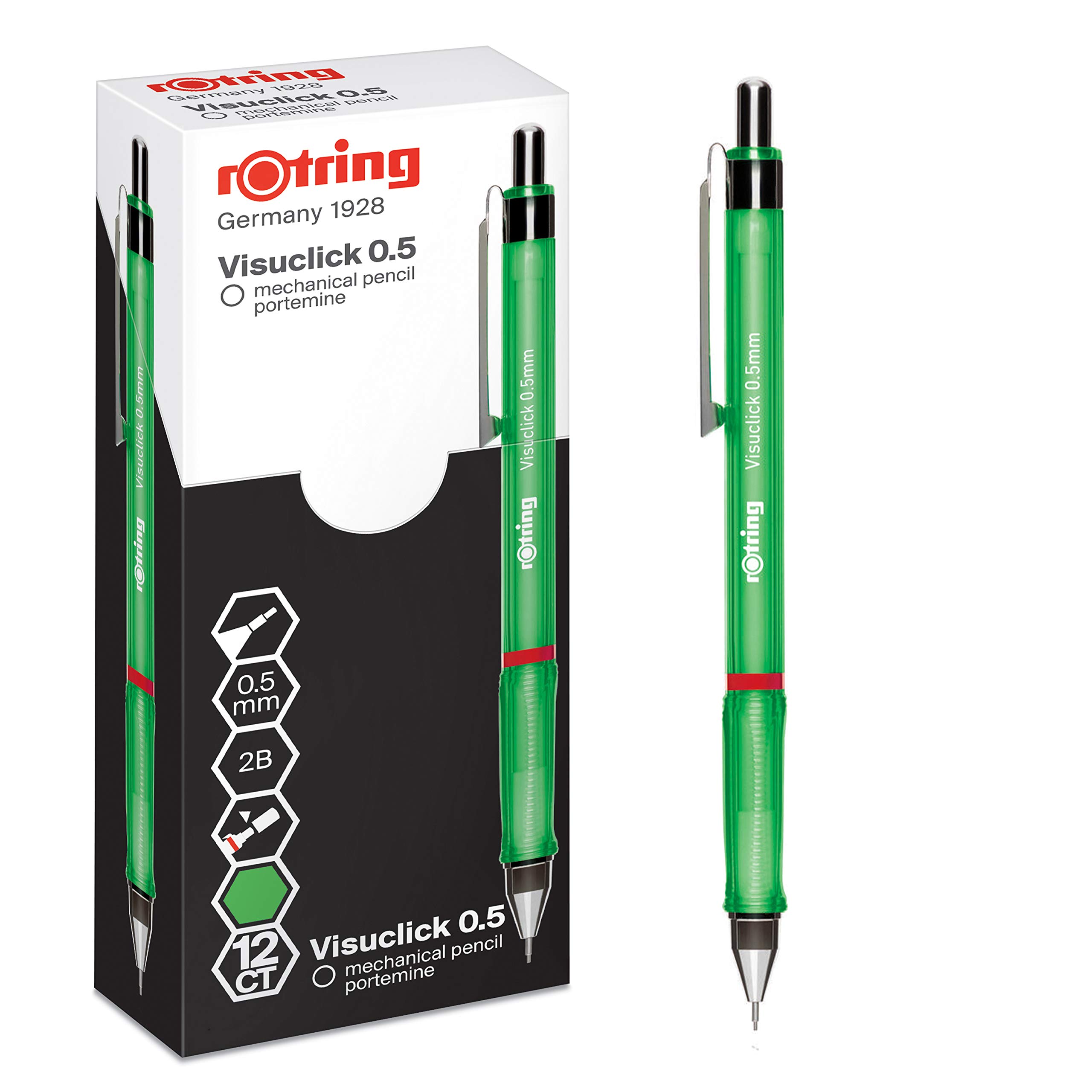 rotring-visuclick-druckbleistift-0-7-mm-orange-12-st-ck image 1