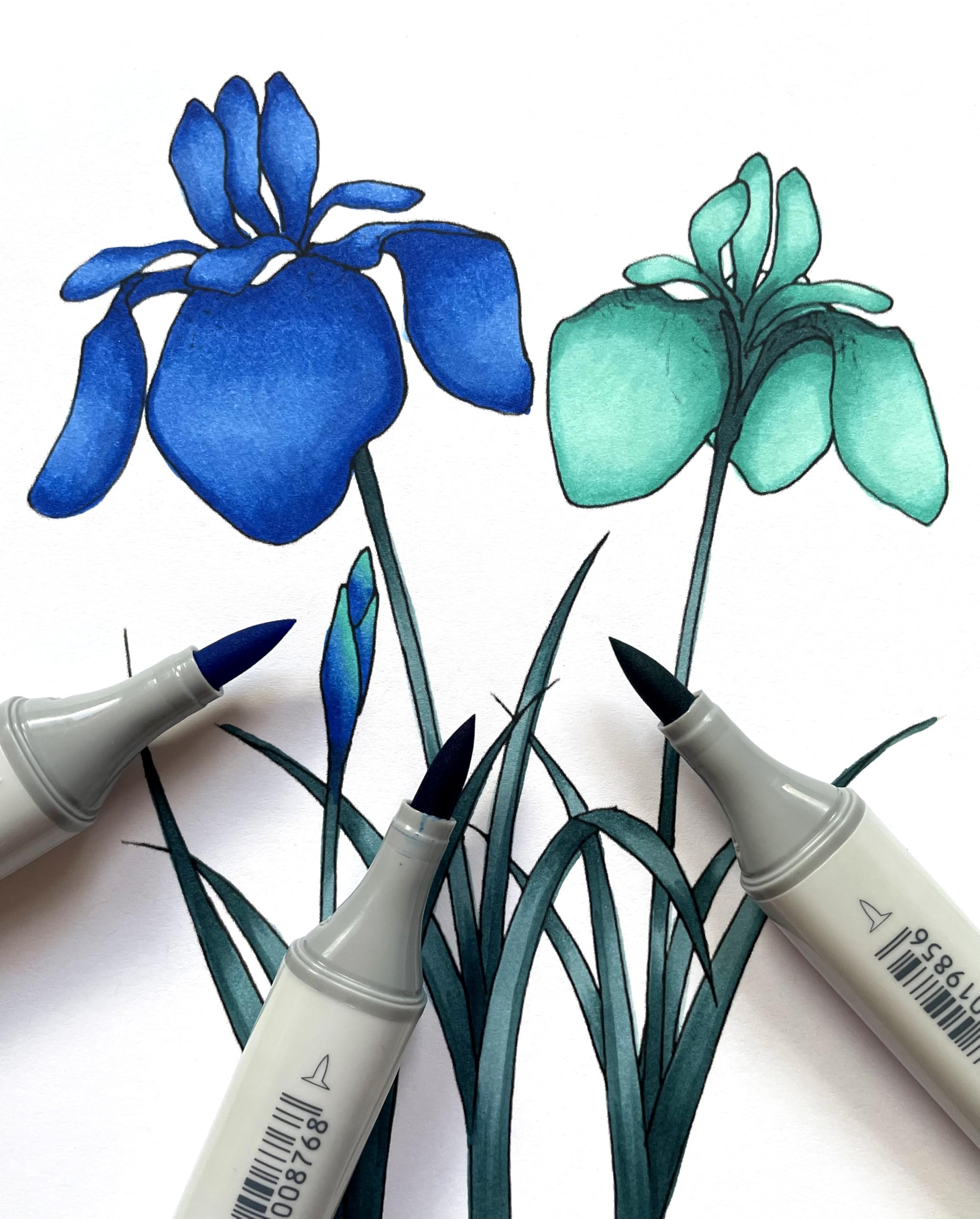 copic-sketch-set-sea-sky-6-twin-marker-mit-super-brush-medium-broad image 6