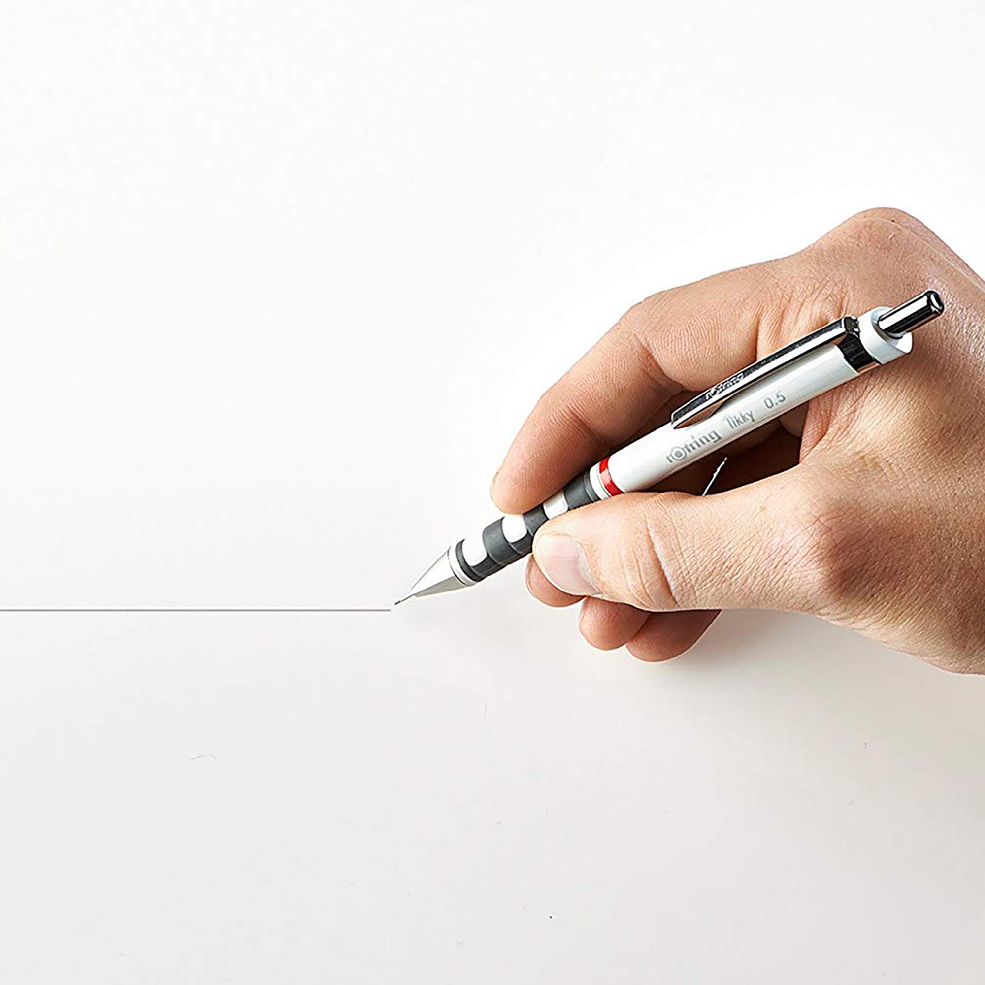 rotring-tikky-druckbleistift-0-5-mm-schwarz-12er-box-mit-radierer image 4