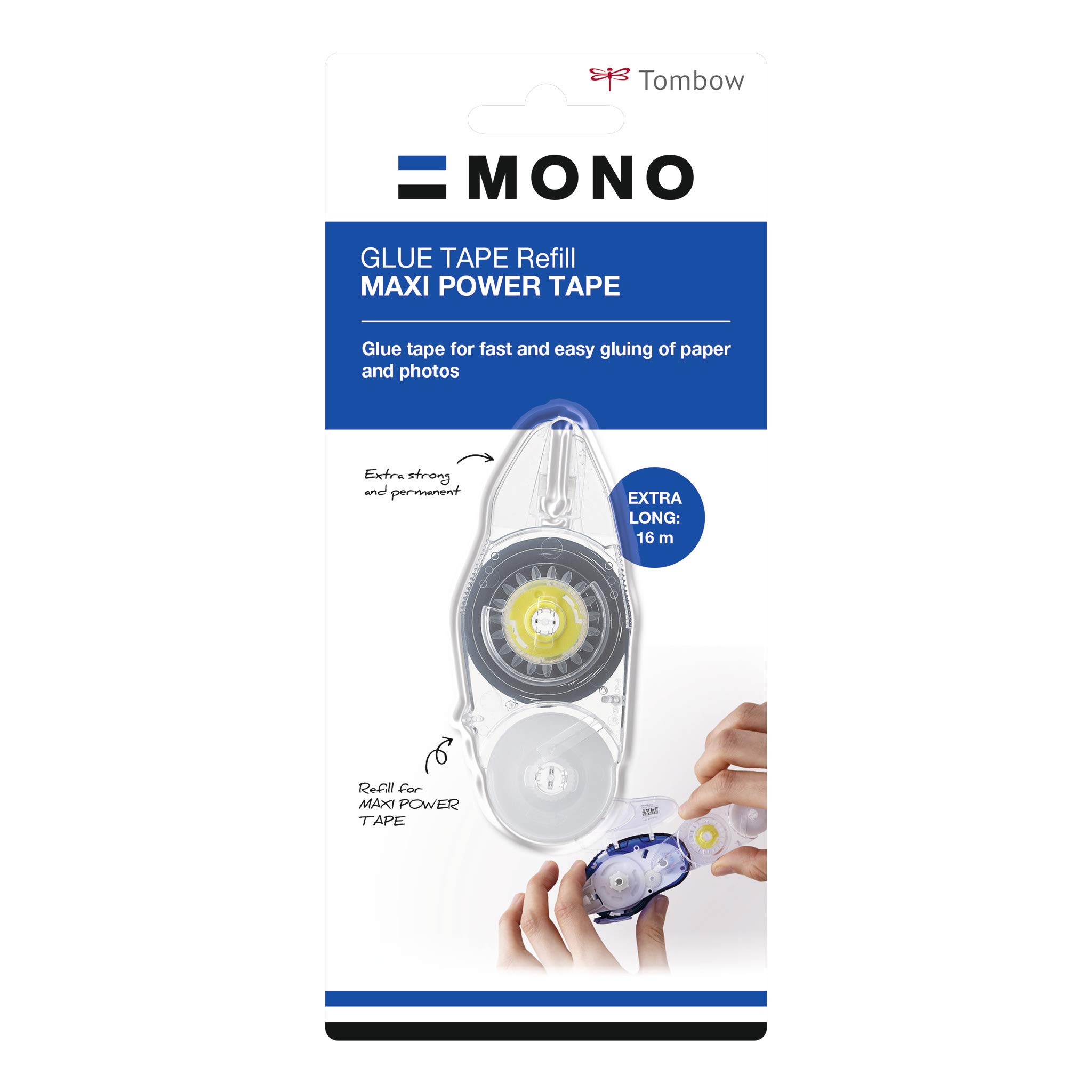 tombow-maxi-power-tape-nachf-llkassette-8-4-mm-x-16-m image 2