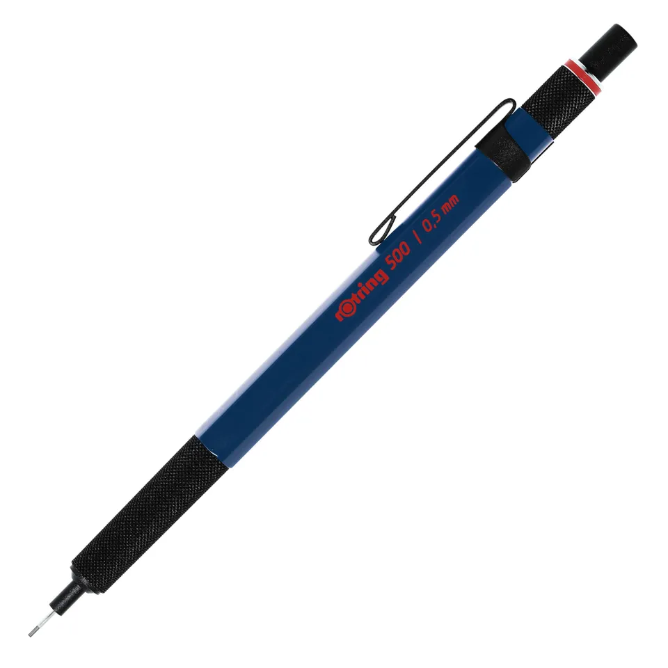 rotring-500-druckbleistift-0-5-mm-blauer-schaft image 1