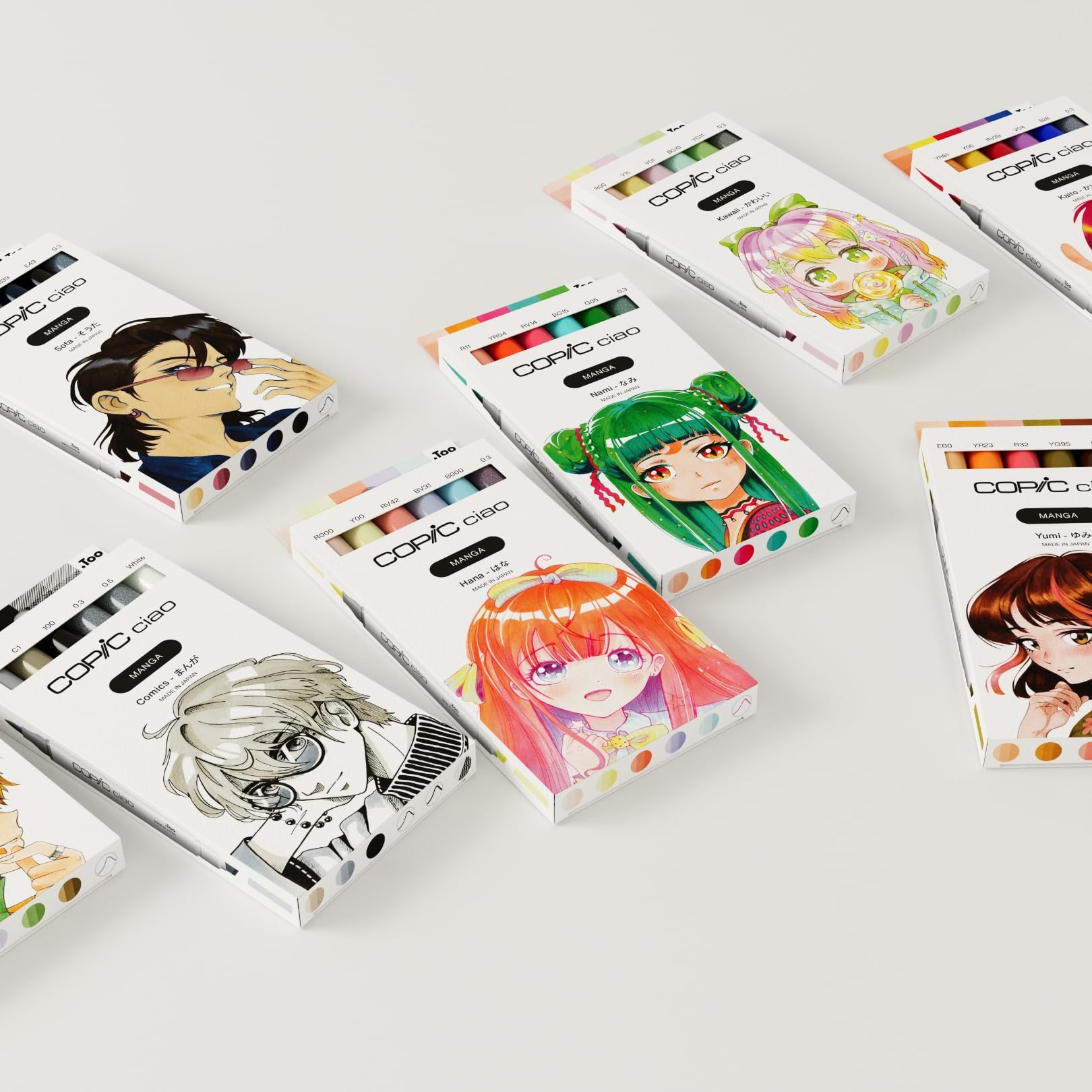 copic-ciao-manga-set-hana-twin-marker-set-mit-5-pastellt-nen-multiliner-pink-0-3 image 6