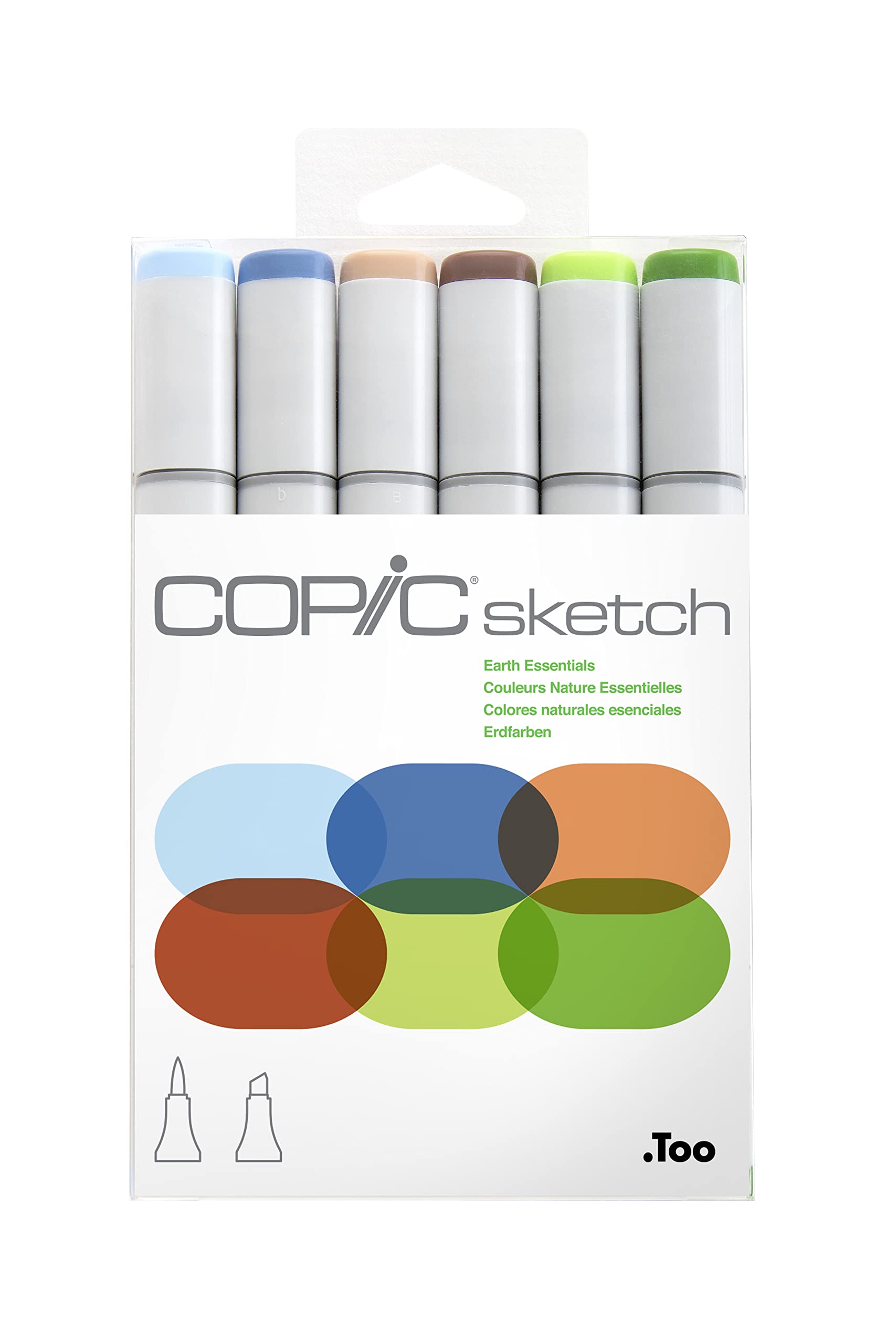 copic-sketch-set-perfect-primaries-6er-twin-marker-brush-medium-broad image 8