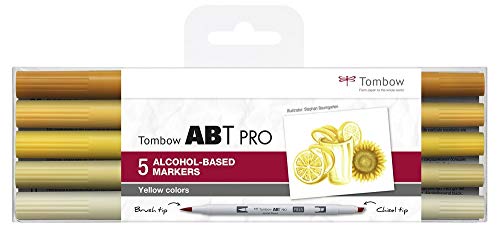 tombow-abt-pro-alkoholmarker-yellow-colors-twin-marker-einzeln image 8