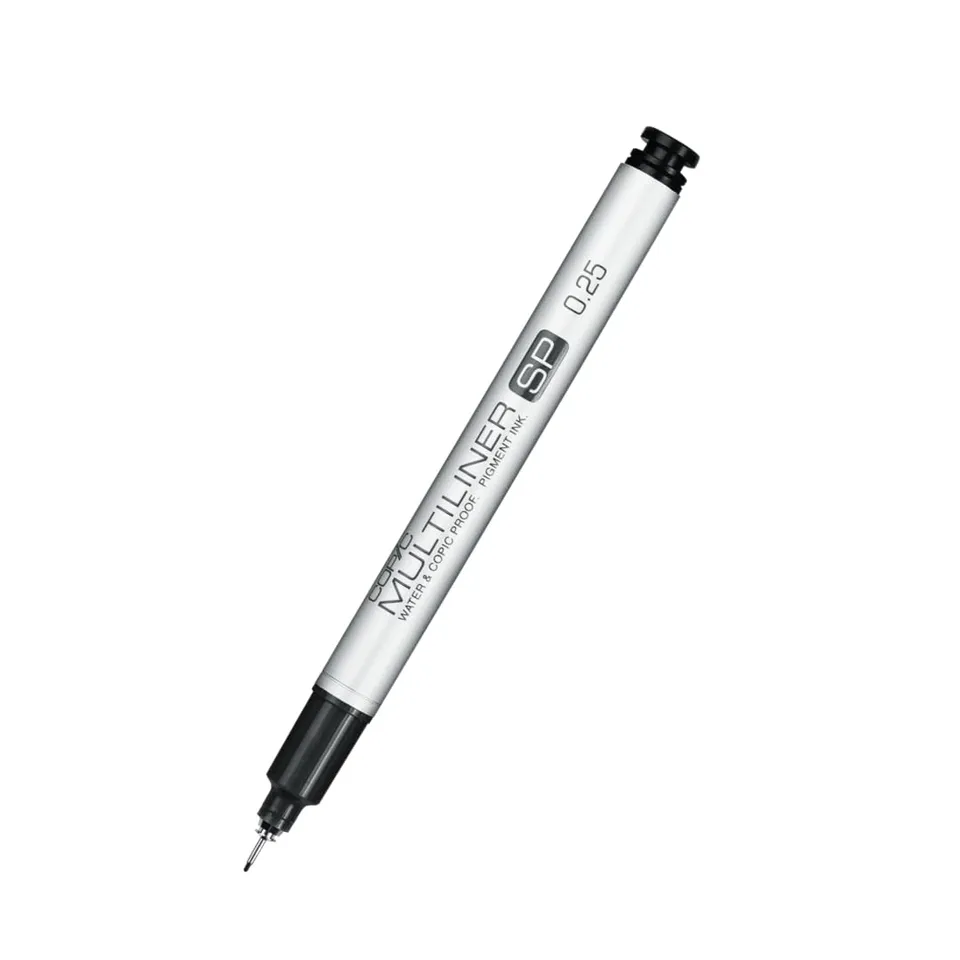 copic-multiliner-sp-0-25-mm-black-aluminium-fineliner-mit-pigmenttinte image 1