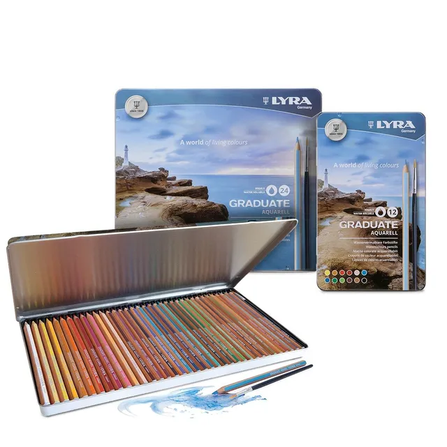 lyra-graduate-aquarell-aquarellstifte-f-r-lebendige-farben image 1