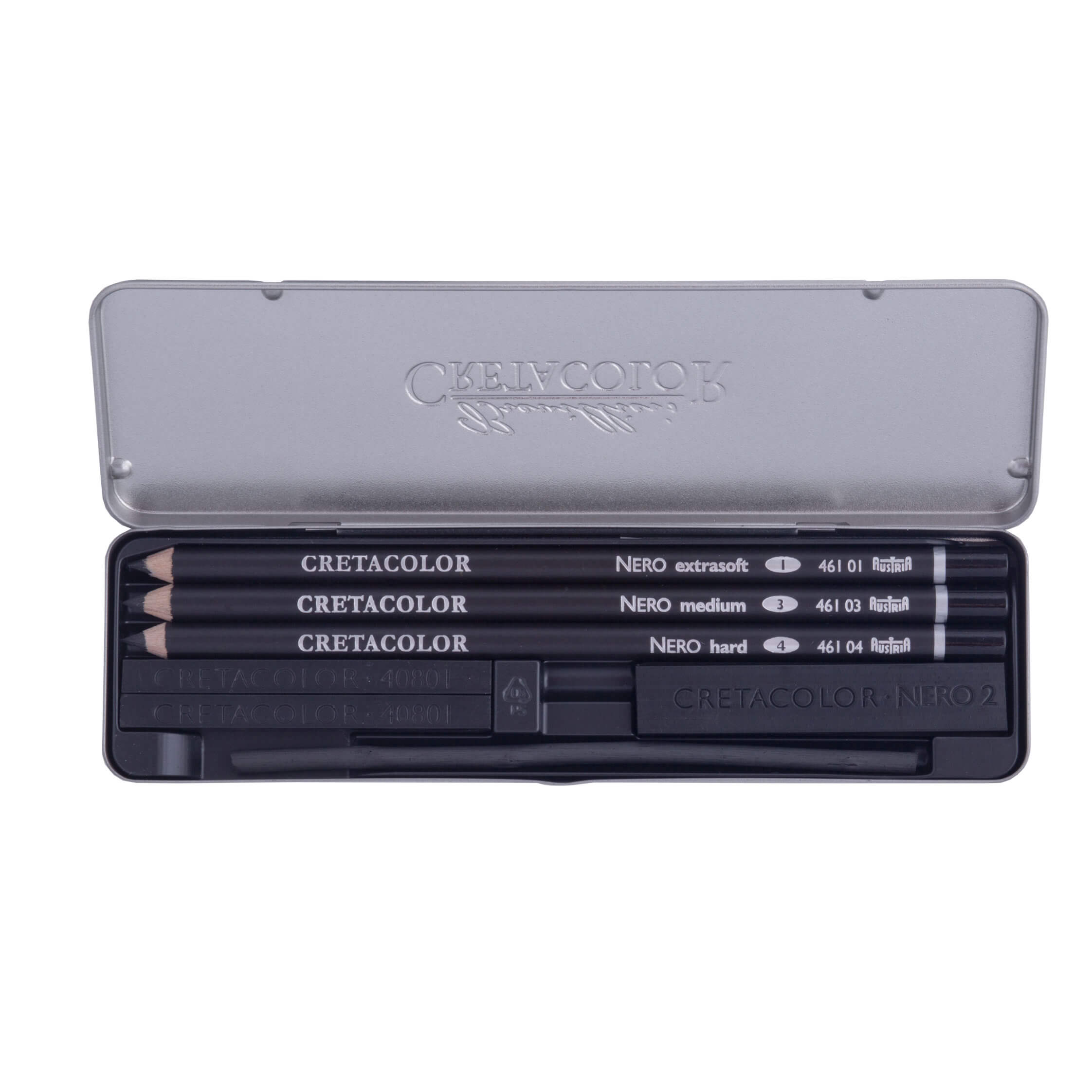 cretacolor-nero-pocket-set-tiefschwarzes-zeichenset image 2
