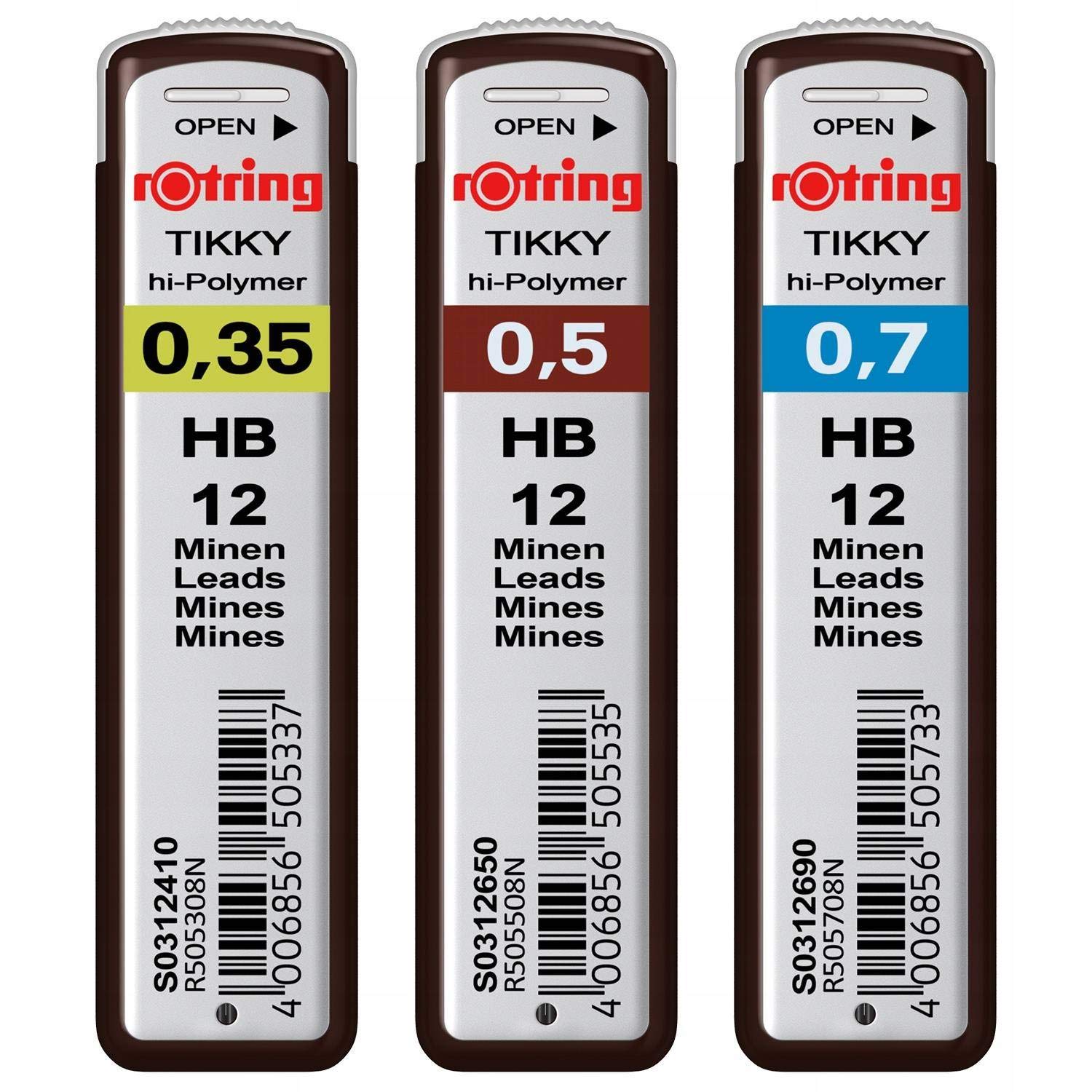 rotring-tikky-feinminenstift-3er-set-0-35-0-5-0-7-mm-mit-hb-minen-und-radierer image 4