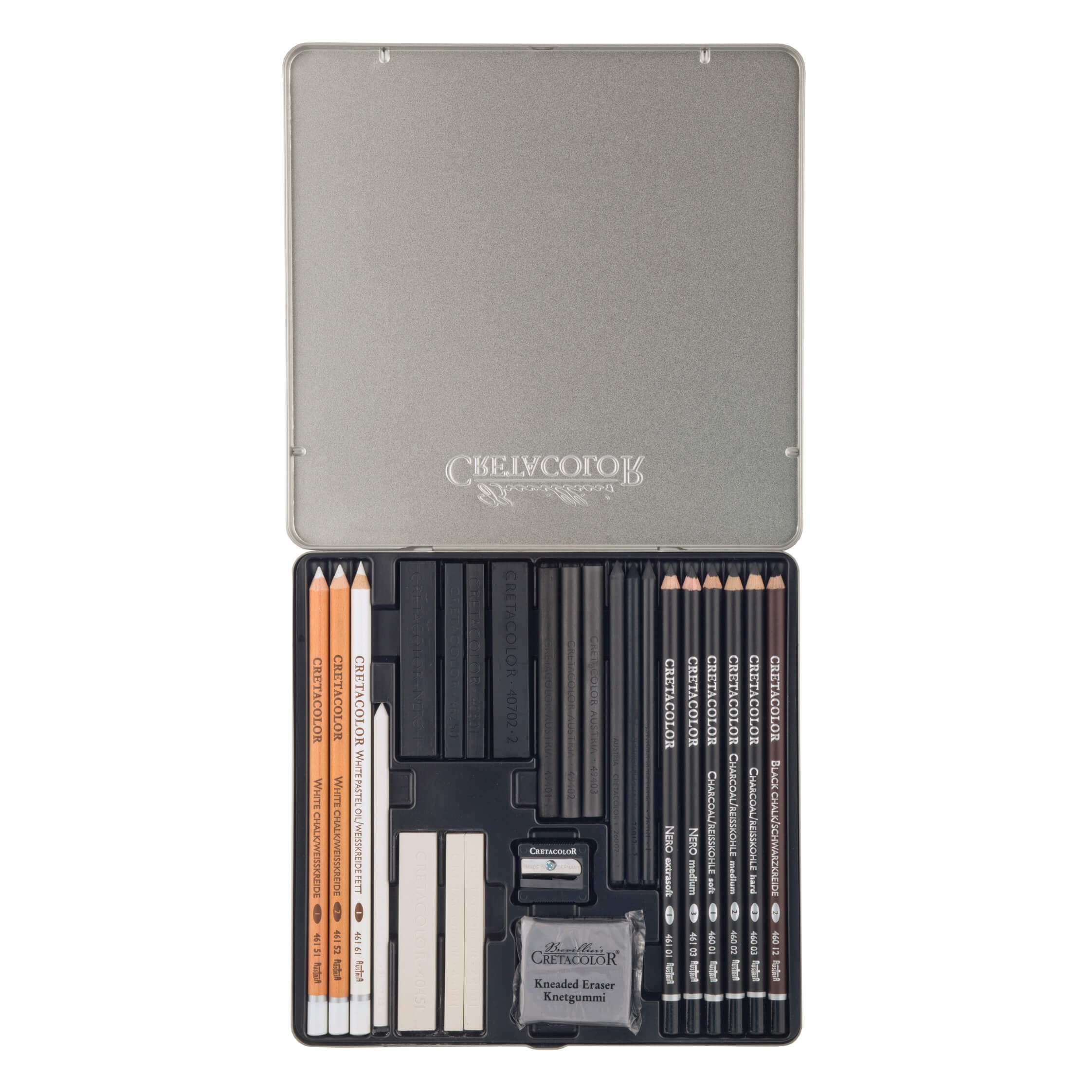cretacolor-black-white-box-nero-zeichenset image 2