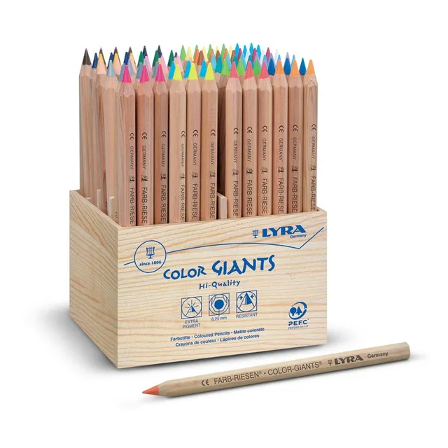 lyra-color-giants-nature-school-pack-extra-dicke-farbstifte image 1