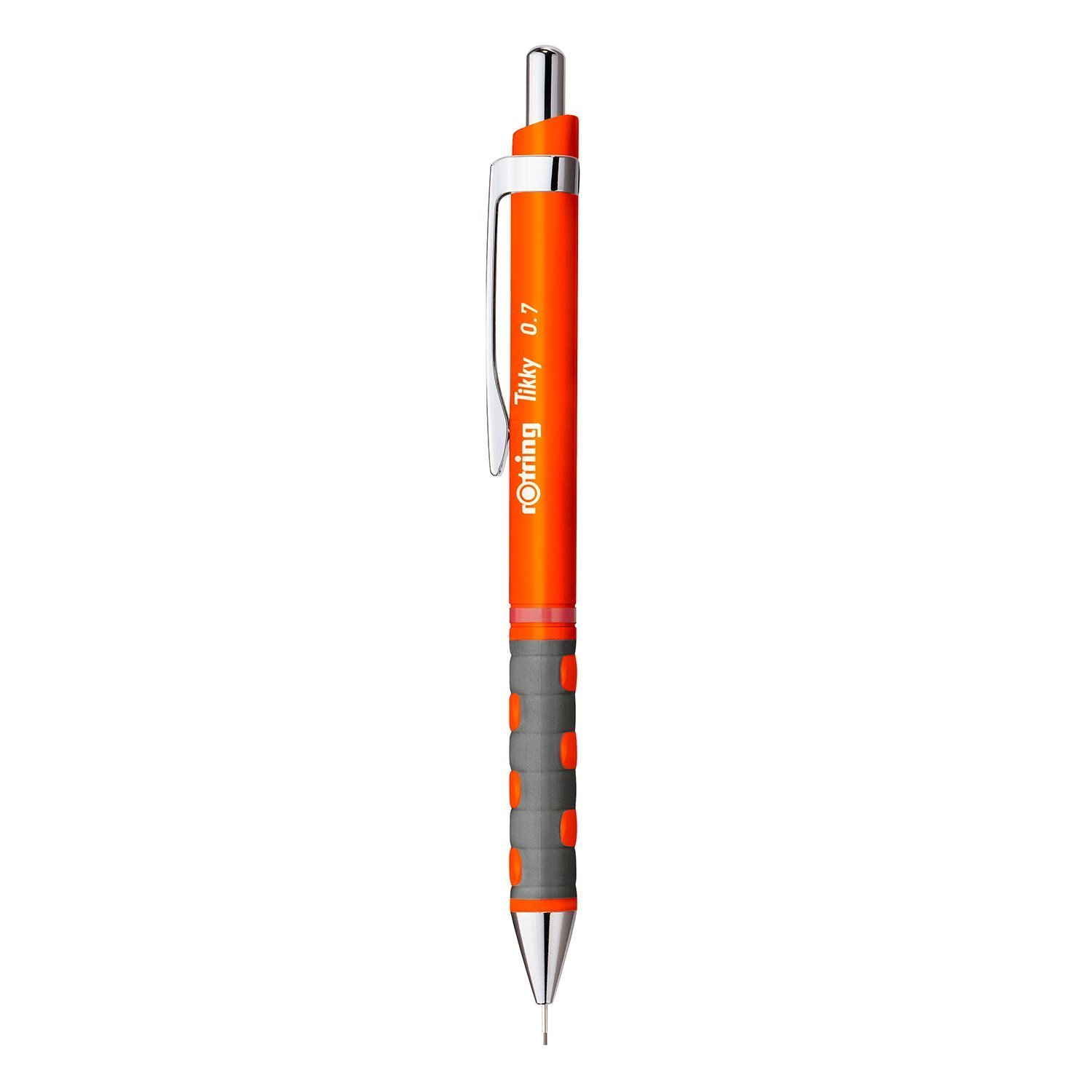 rotring-tikky-druckbleistift-hb-0-7-mm-neonorange-12er-box image 2