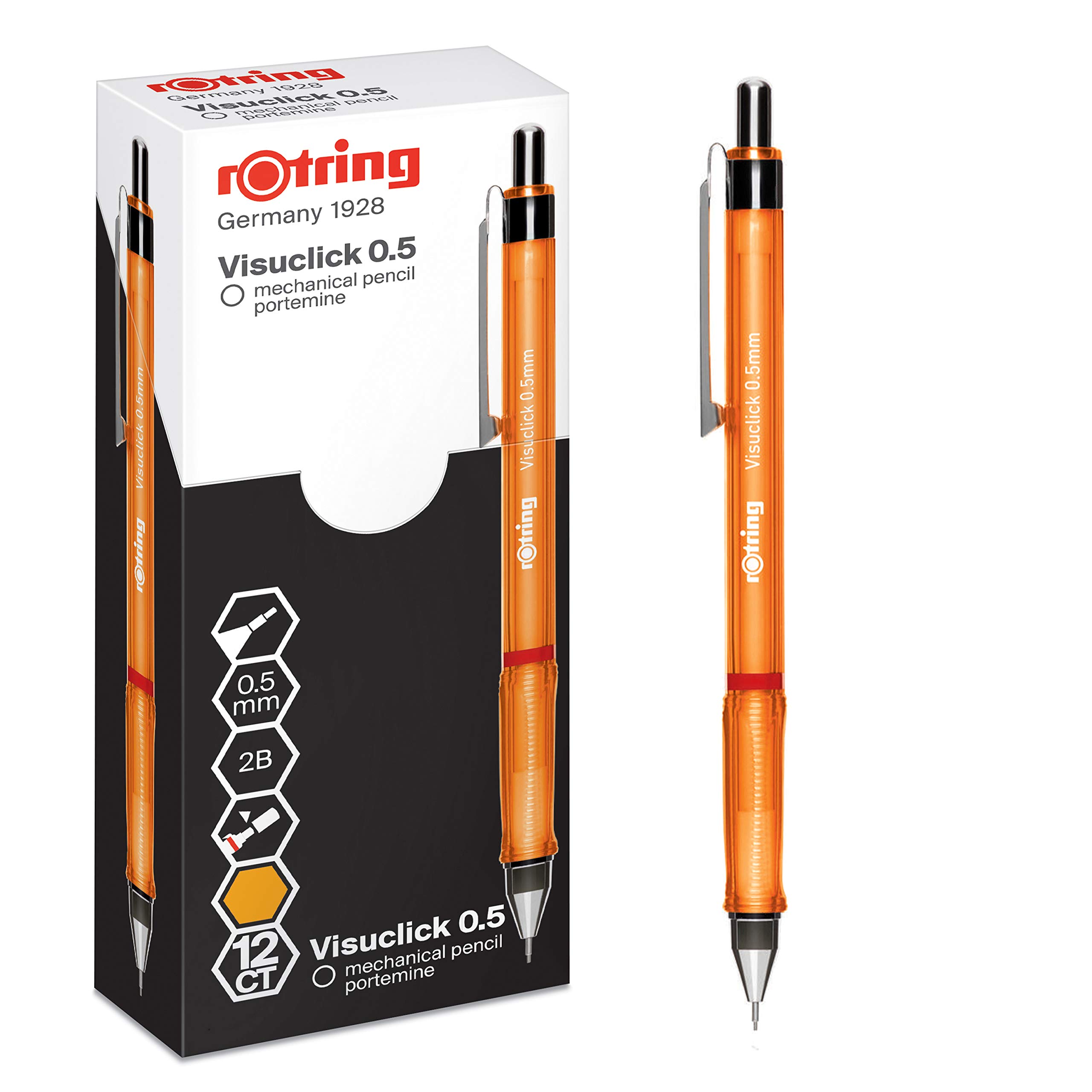 rotring-visuclick-druckbleistift-0-7-mm-orange-12-st-ck image 7