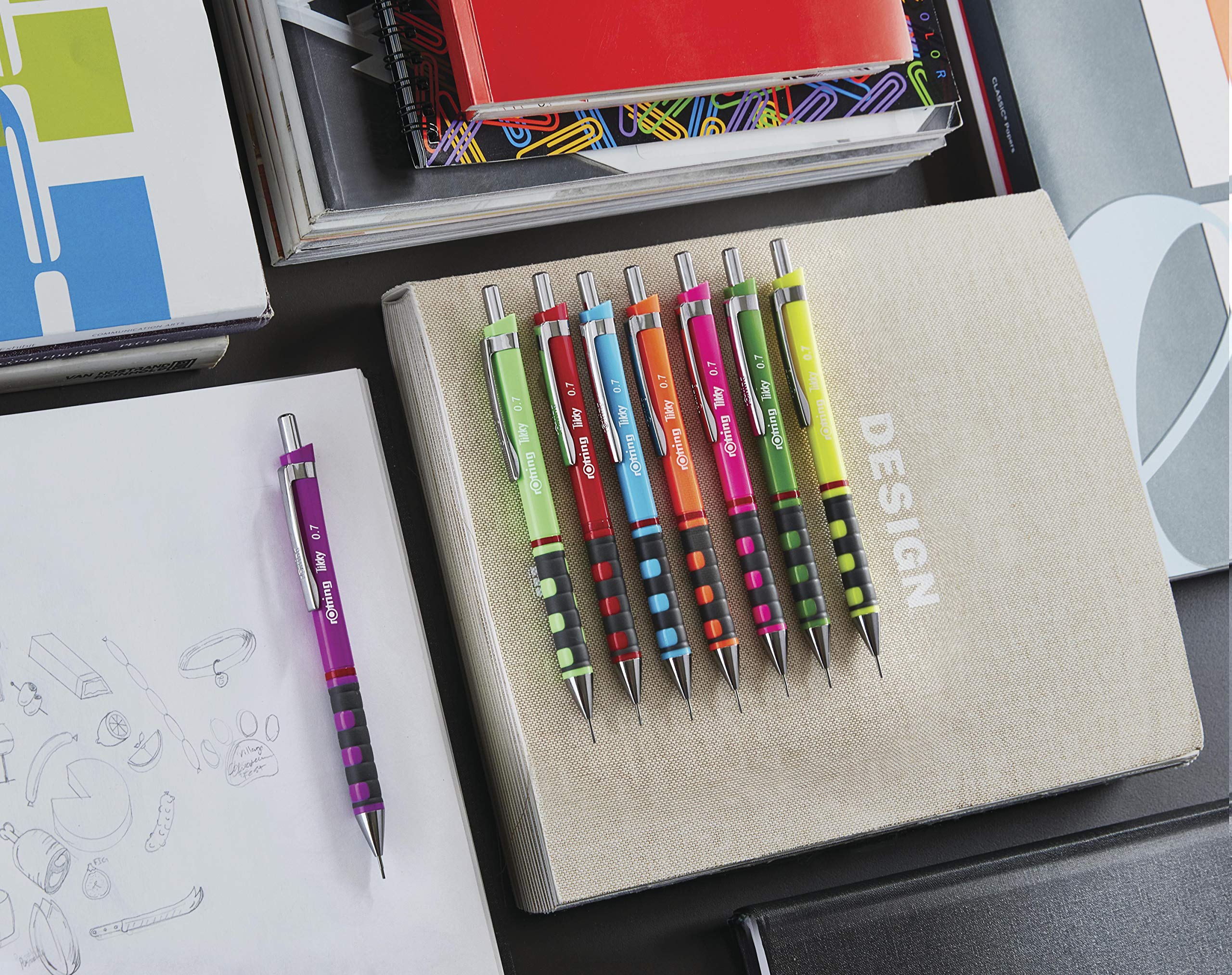 rotring-tikky-druckbleistift-0-5-mm-blau-12er-box-feinminenstift image 6