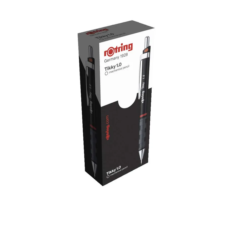 rotring-tikky-druckbleistift-1-0-mm-schwarz-12er-box image 1